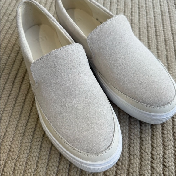 UGG Neutral Slip-On Suede Sneakers - Picture 4 of 7